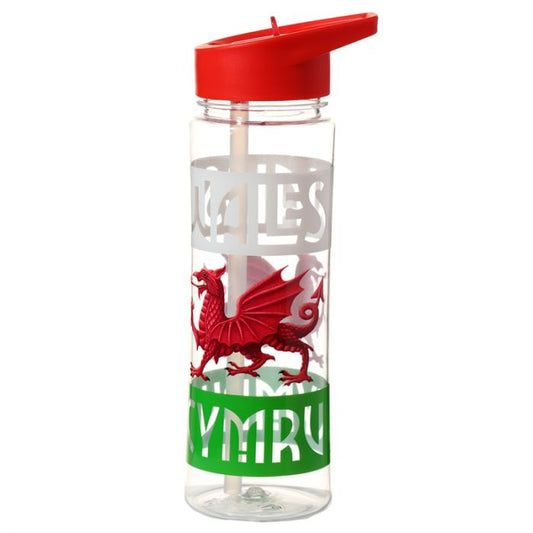 550ml Water Bottle Wales Welsh Dragon Cymru