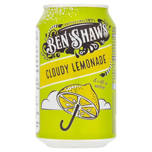 Ben Shaws CLoudy Lemonade can 330ml