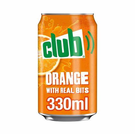 CLUB ORANGE CAN 330ML