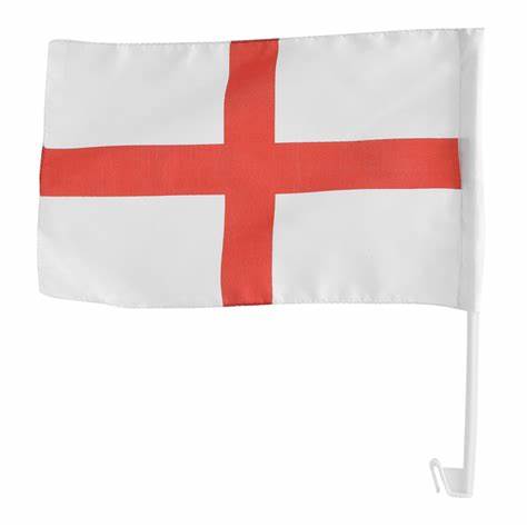 England St George Car Flag x 1