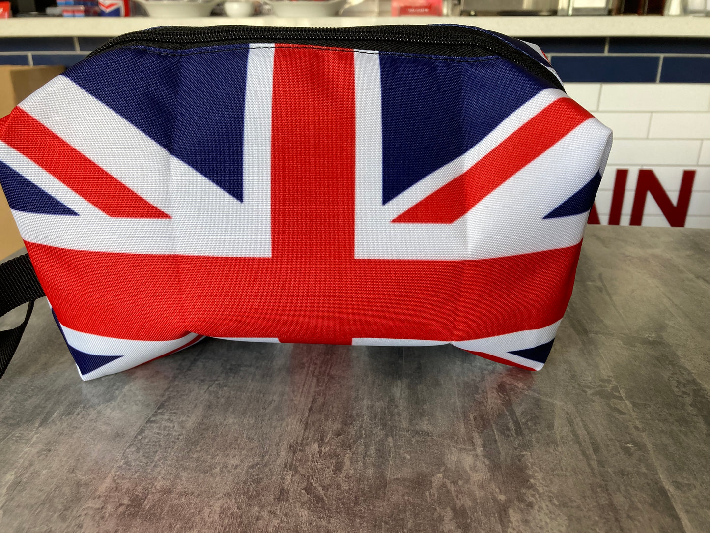 Union Jack Zip Up Cosmetic / Wash bag