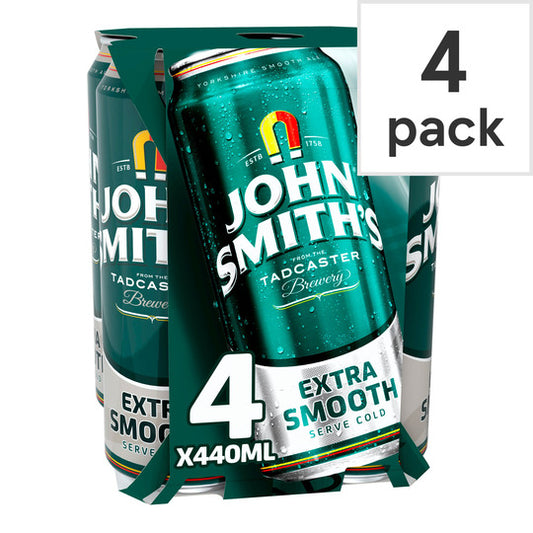 John Smiths Extra Smooth Four pack x 440ml