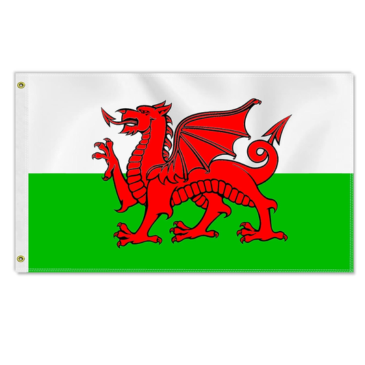 Large Welsh Flag 3ft x 5ft approx