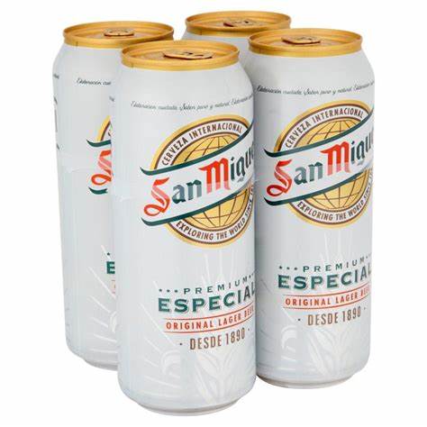 SAN MIGUEL FOUR PACK - 5% 4X500ML