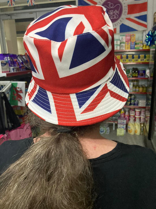 Union Jack Bucket hat