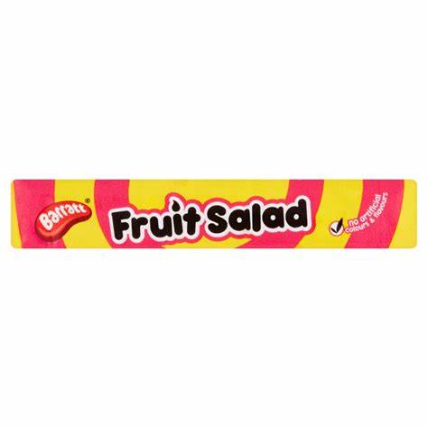 A packet of Fruit Salad chews, 36g
