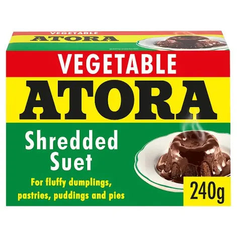 A Box of Atora Vegetable shredded suet 240g